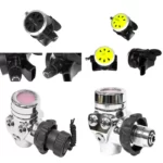 Комплект регулятор ICE DIN ADJUSTABLE + октопус NON-ADJUSTABLE (backup) Sublife